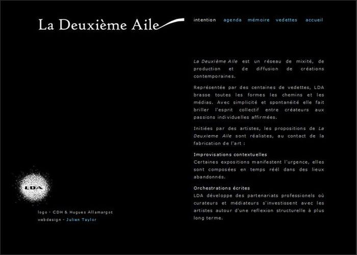 Julien Taylor photography LDA La deuxieme ail Paris 2008